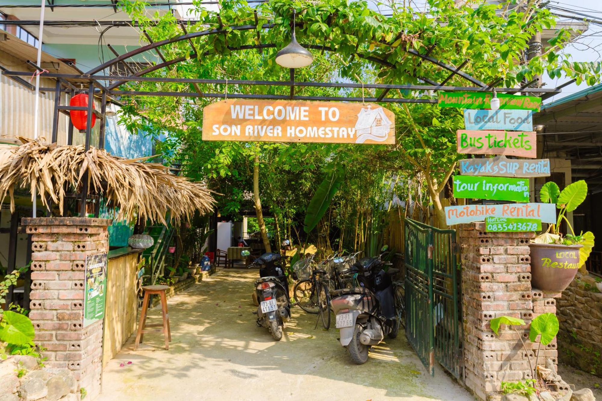 Son River Homestay Phong Nha Exterior foto